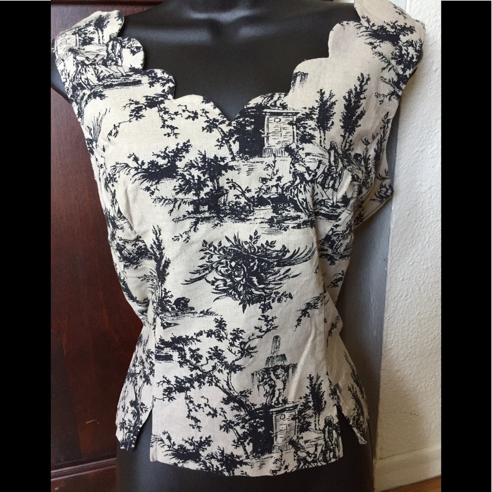 Vintage Scarlett Rayon blend Shirt